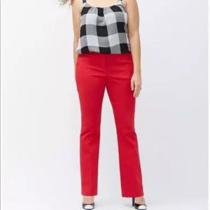 Lane Bryant THE SOPHIE Red Pants